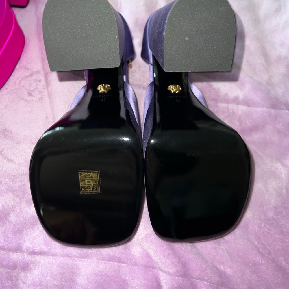 Versace platform heels